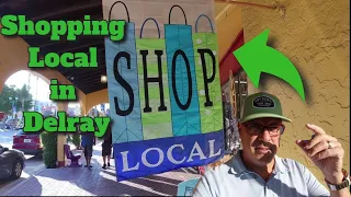 Shopping Local In Delray Beach
