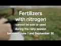 Fertilizer Ordinance in Pinellas County