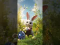 Happy Easter Dancing Easter Bunny