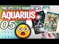 Aquarius UNEXPECTED GOOD NEWS horoscope for today MARCH 5 2026 tarot MARCH