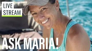 Everything you ever wanted to know about catitana Maria & her traditional sailboat JOANA – live feed