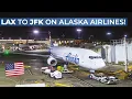 TRIPREPORT Alaska Airlines ECONOMY Boeing 737-800 Los Angeles - New York JFK