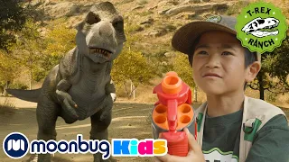 T-rex Ranch - Dinosaur Survival Tips | Moonbug Kids TV Shows Full Episodes
