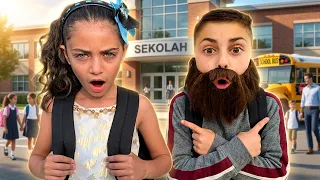 Heidi dan Zidane Bersiap ke Sekolah 🎒 Rutinitas Pagi Lucu | Cerita Anak