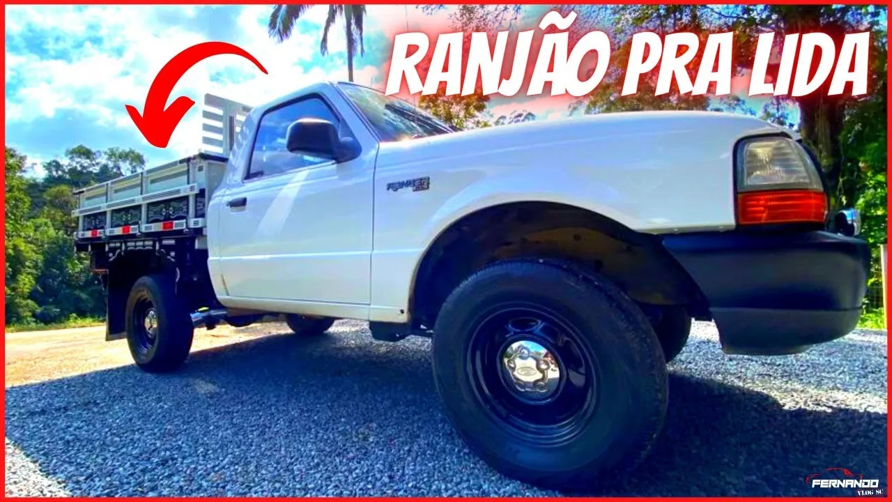 FORD RANGER "IMPECÁVEL" CARROCERIA DE MADEIRA #fod #ranger