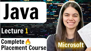 Download Introduction to Java Language | Lecture 1 | Complete Placement Course MP3