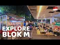 Lagu Walking in Jakarta at Night | Exploring Blok M’s Food \u0026 Nightlife Vibes [4K]
