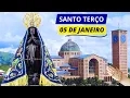 Download Lagu SANTO TERÇO DE APARECIDA DE HOJE - 05/01/2024 | MISTÉRIOS DOLOROSOS | TERÇO DE APARECIDA HOJE SEXTA