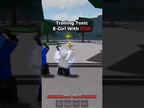 Trolling Toxic E-Girl With P2W...💀 | The Strongest Battlegrounds