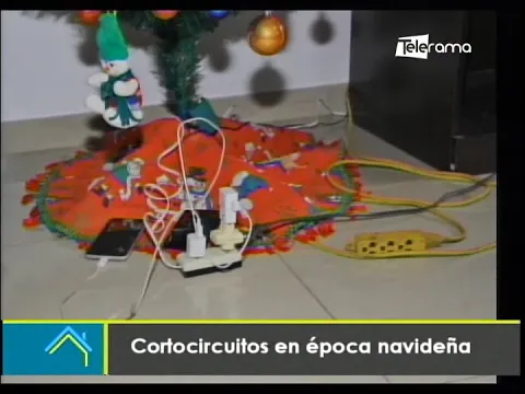 Cortocircuitos en época navideña