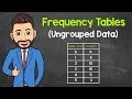How to Read a Frequency Table Ungrouped Data Frequency Tables Explained Math with Mr J