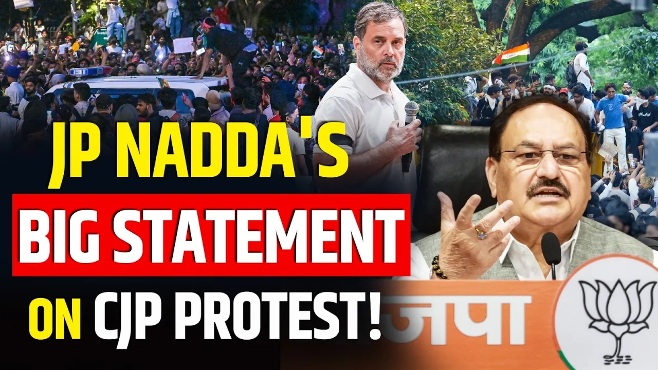 JP Nadda attacks Rahul Gandhi over paper leak row, urges parties not to politicise issue