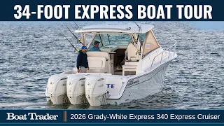2026 Grady-White Express 340 Express Cruiser Walkthrough Boat Review