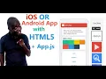 Mobile App Development with HTML5 with App Js