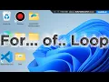 Day 16 JavaScript For of Loop Tutorial for Beginners Loop Through an Array