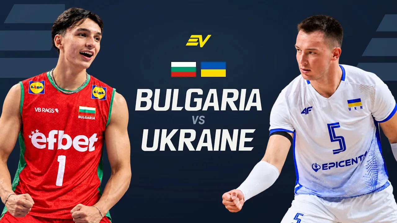 Bulgaria vs Ukraine Epic Volleyball Battle Highlights