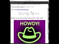 Shows the full rendered HTML of example reStructuredText email