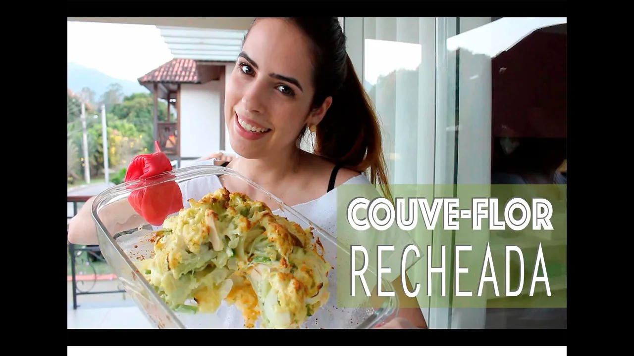 1. Couve-flor recheada 2. Couve-flor ao curry 3. Muffins de couve-flor 4. Petiscos de couve-flor ao . 