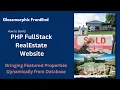 PHP Fullstack Website Displaying Featured Properties Dynamically from Database