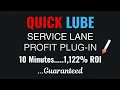 Quick Lube Service Bay Profit Plug-in
