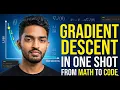 Gradient Descent from Scratch From Math to Code Full Tutorial