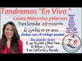 listos con sus codigos postales