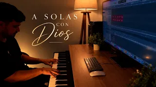 A SOLAS CON DIOS 🙏 Piano Instrumental Cristiano para Entrar en la Presencia de Dios y Dormir