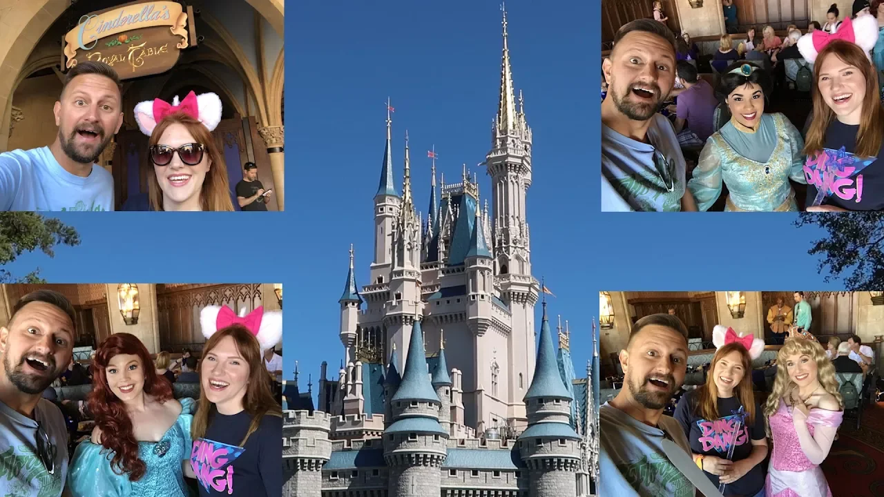 We Had Breakfast At Cinderella's Royal Table Inside The Castle & Met All The Disney Princesses!!!