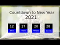Countdown Timer Html Countdown Clock Countdown New Year 2021 Tutorials Design