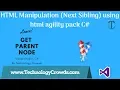 Learn HAP HTML Traversing Next Sibling using Agility Pack C Web Scraping Data Extraction