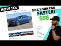 HOW TO Sell A CAR on CRAIGSLIST FAST