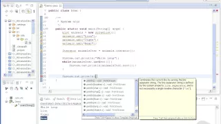 Advanced Java tutorial - Iterators