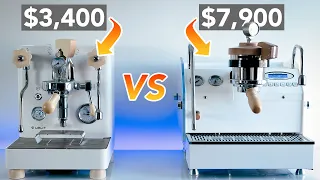 SIDE BY SIDE - 3 400 Lelit Bianca Vs 7 900 La Marzocco GS3MP