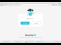 Student Sign Up for Proctor U