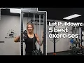 5 BEST exercises with the Lat Row Bells of Steel