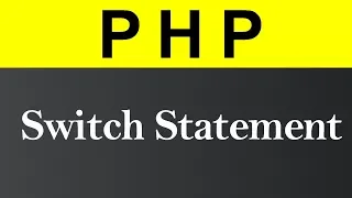 Switch Statement in PHP Hindi