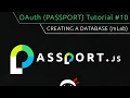 OAuth Passport js Tutorial - Creating a Database on mLab