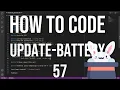 how to code racket - 57 update-battery nested struct updaters
