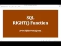 36 - SQL RIGHT Function