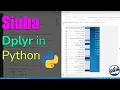 siuba Data wrangling with dplyr in python