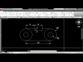 AutoCAD Tutorial Draw line and circle Exercise