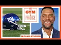 Michael Strahan Shows Off His Gym Fridge Gym Fridge Men s Health
