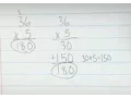 Multiplication Standard Algorithm and Expanded Algorithm