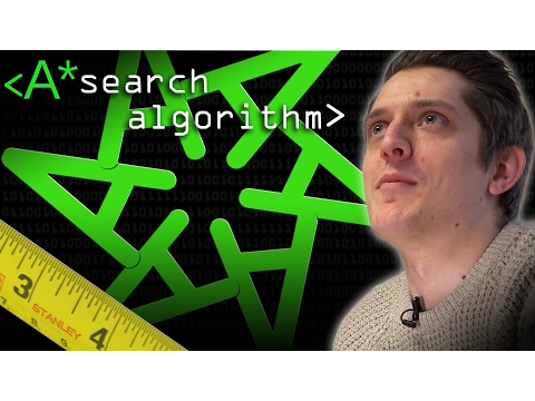 A* (A Star) Search Algorithm - Computerphile - YouTube thumbnail