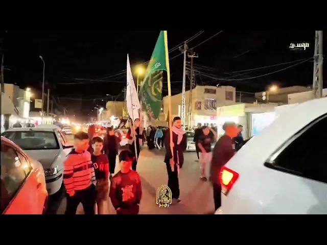 ⁣تشيع رمزي السيد علي الخامنئي ناصريه مدينه الصدر