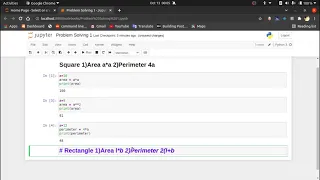 6 Python Problem Solving Session 1