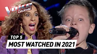 the voice kids spain 2021 most trending blind auditions 