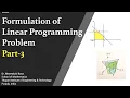 Formulation Part 3 Linear Programming Problem