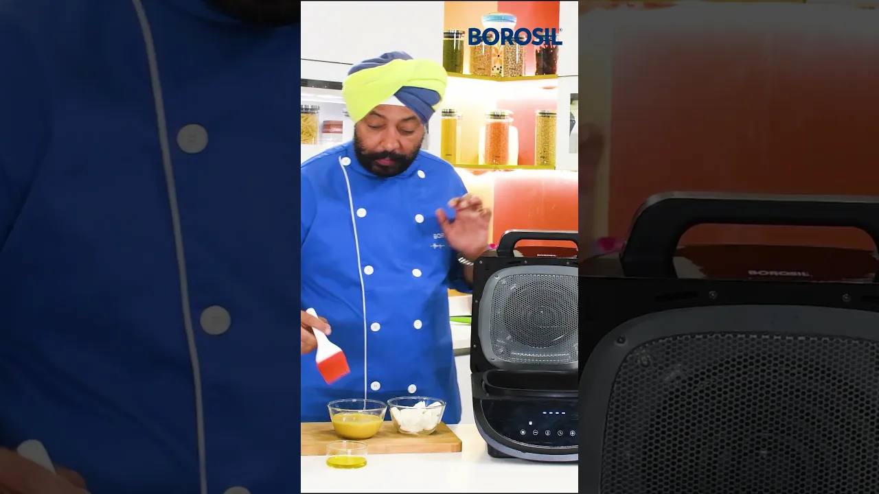 Borosil Non - Stick Hacks   Completely non - stick Air Fryer  #namakshamak #chefharpalsingh