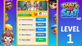 That’s My Seat Crush Academy Level 1 Screenshot